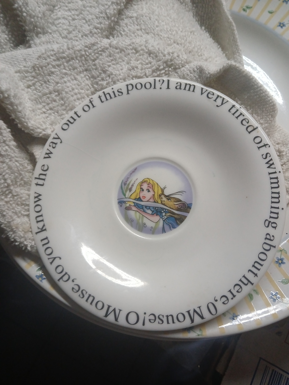 an Alice in Wonderland's Café collectible piece Paul Cardew Cardew Classic